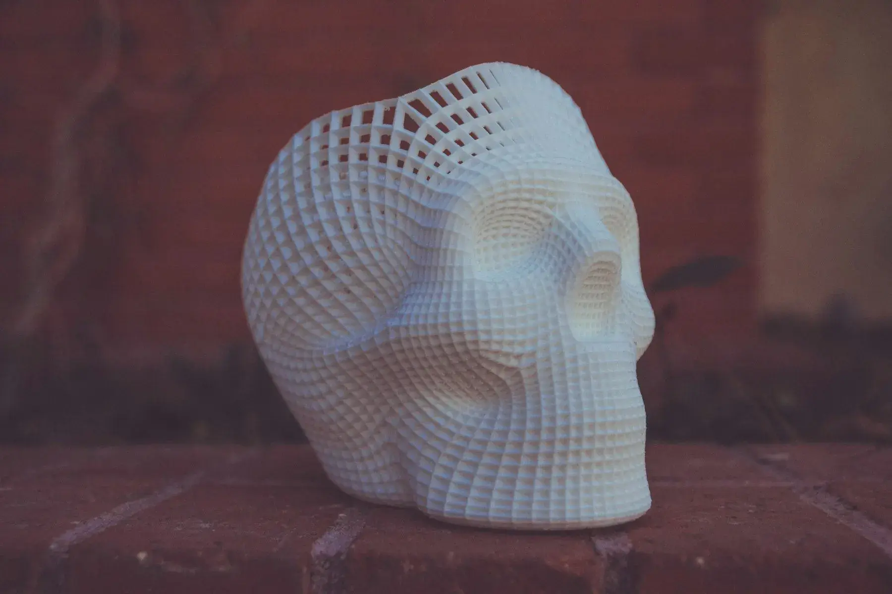 A complex 3D printed mesh object