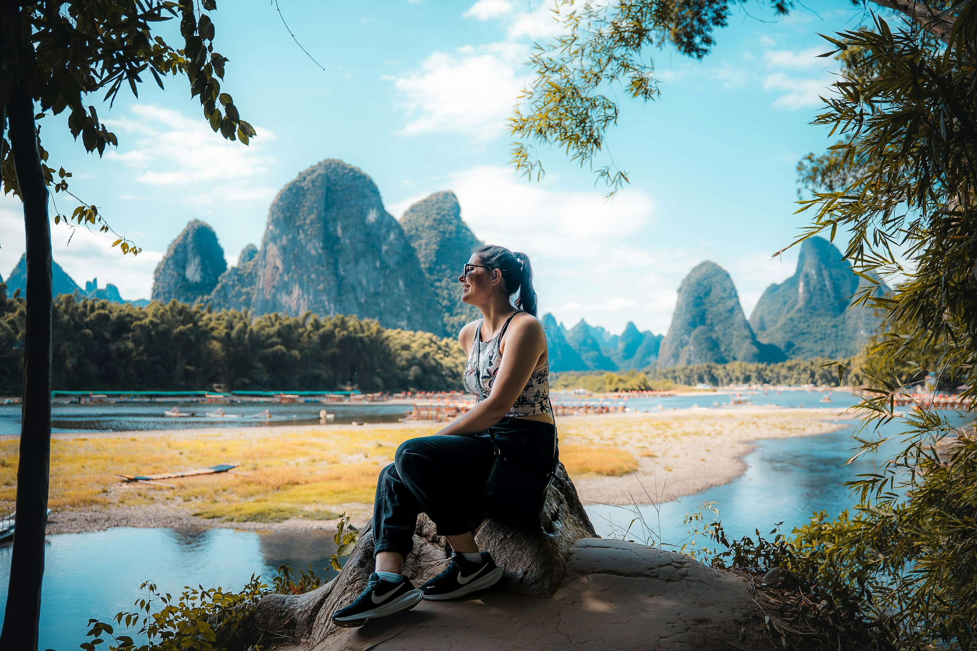 Pandas & the Li River — China's Icons Meets Dreamlike Peaks
