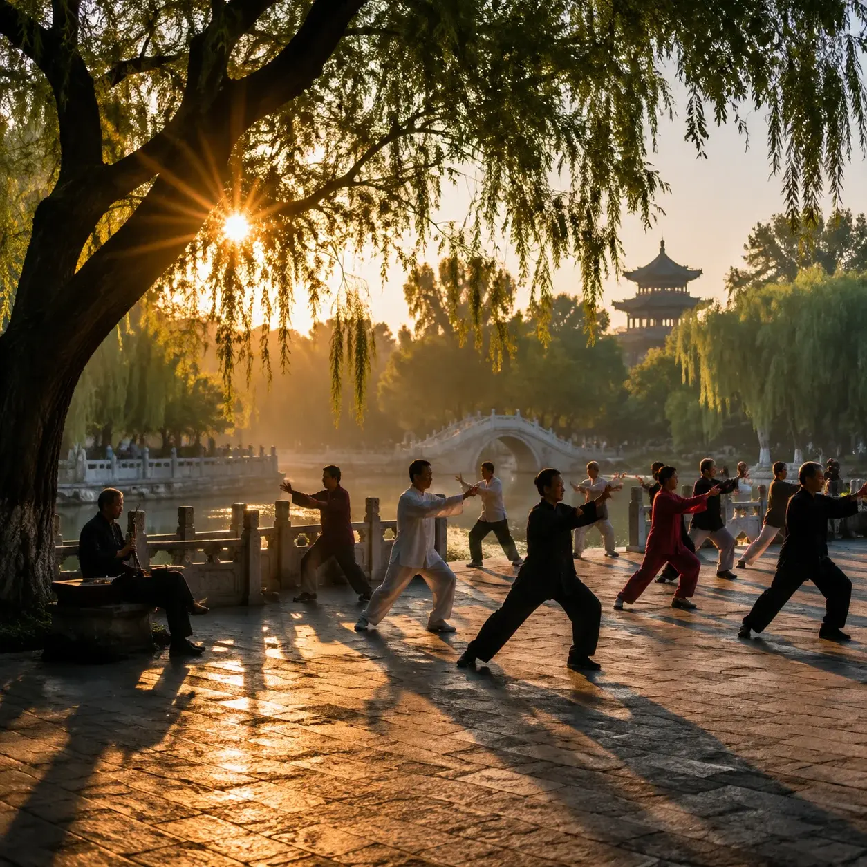 中國公園的清晨：早上6點究竟在發生什麼