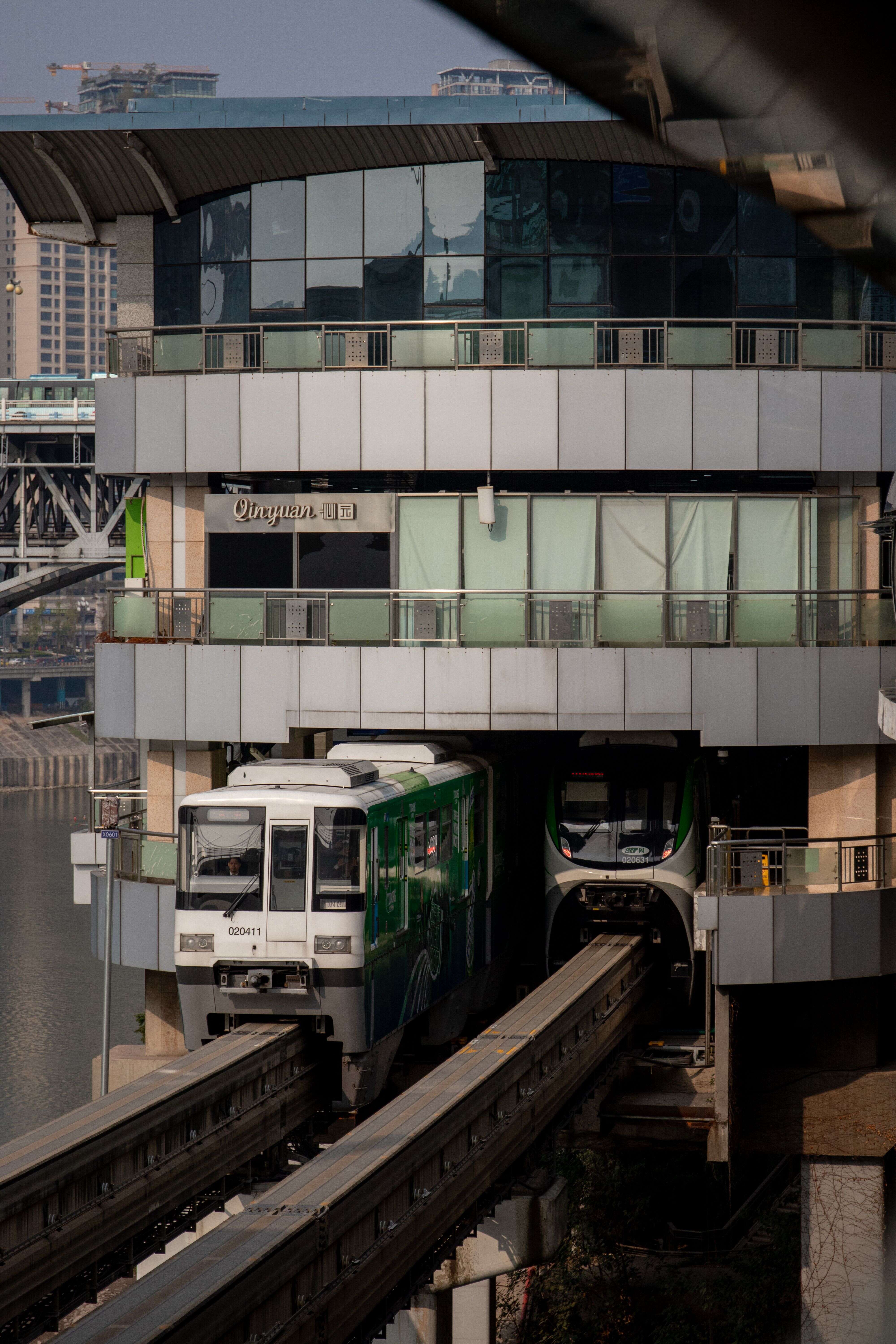 Monorraíl de Liziba, Chongqing