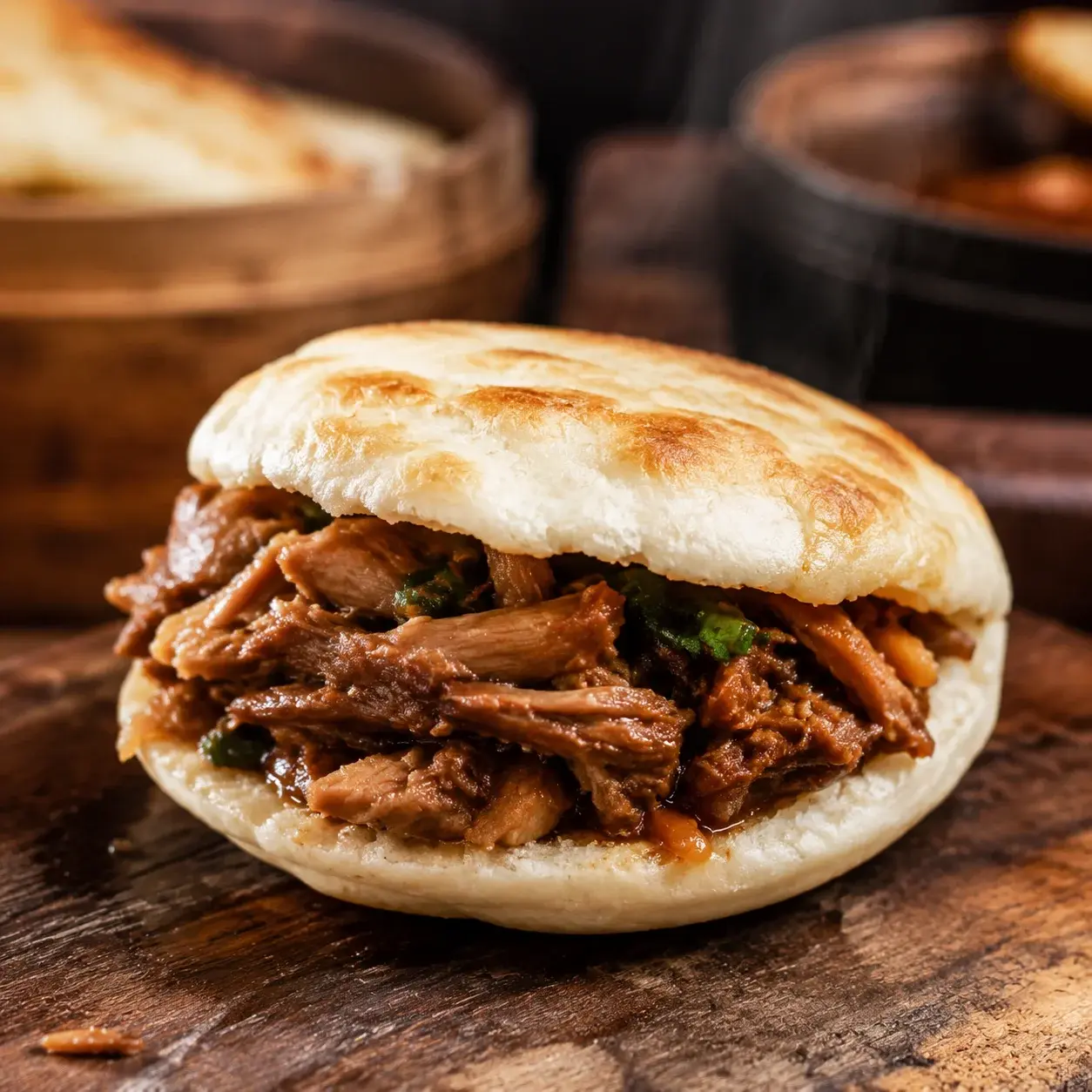 Roujiamo, Xi'an's stewed-meat flatbread sandwich