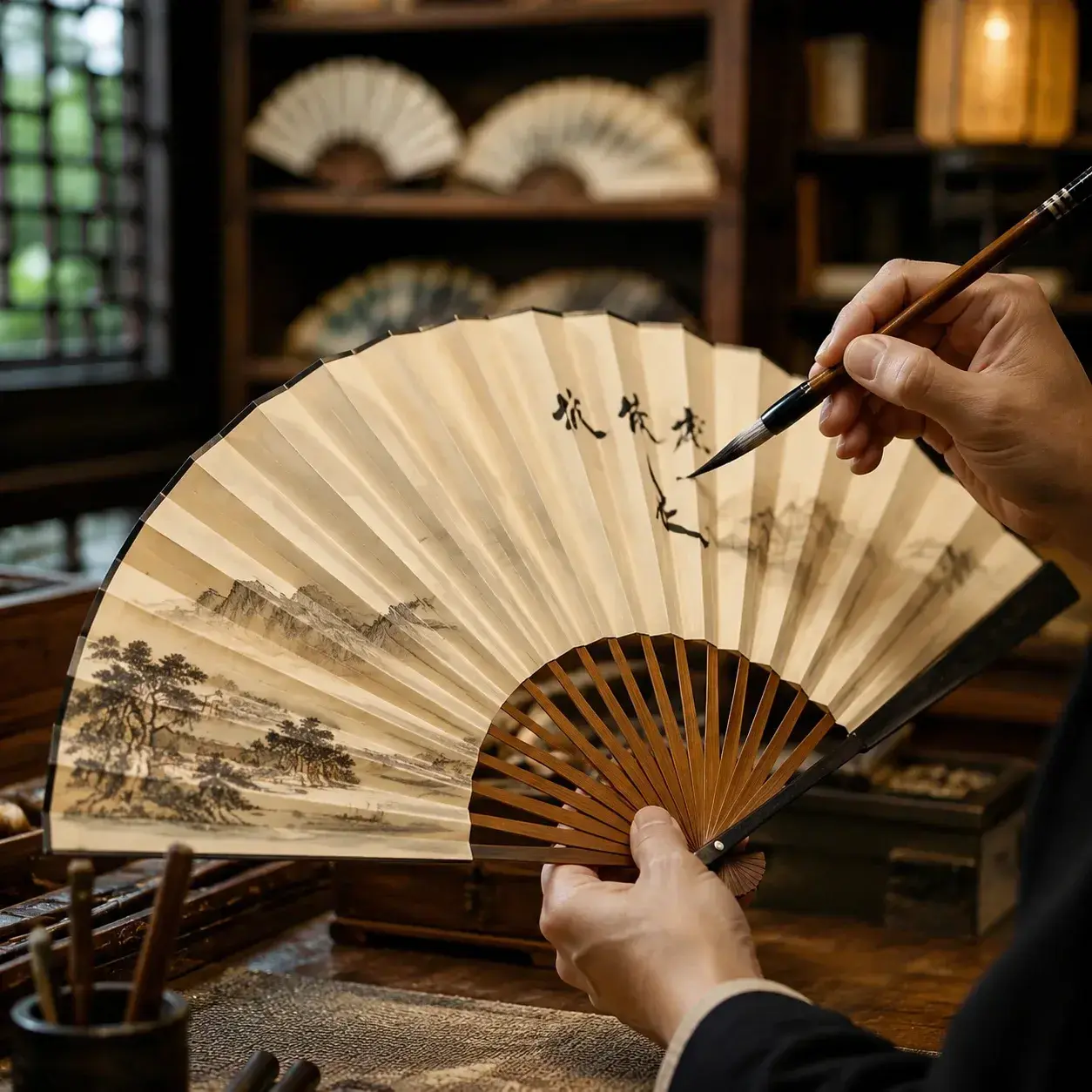 Chinese Folding Fan: How to Choose an Authentic Silk Fan and Where to Buy One in China