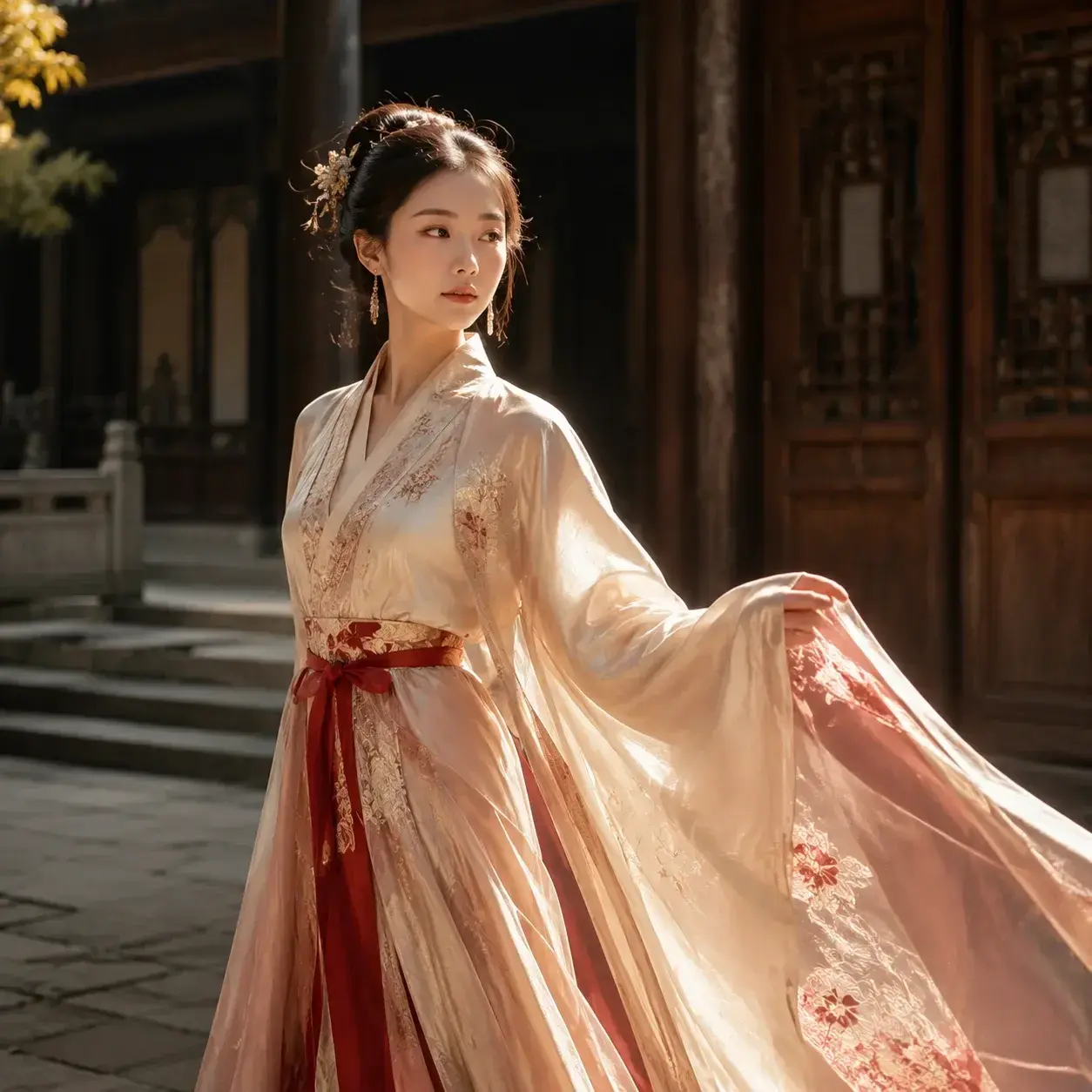 silk hanfu