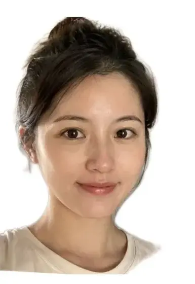 Digital China visa photo sized for the COVA online visa application