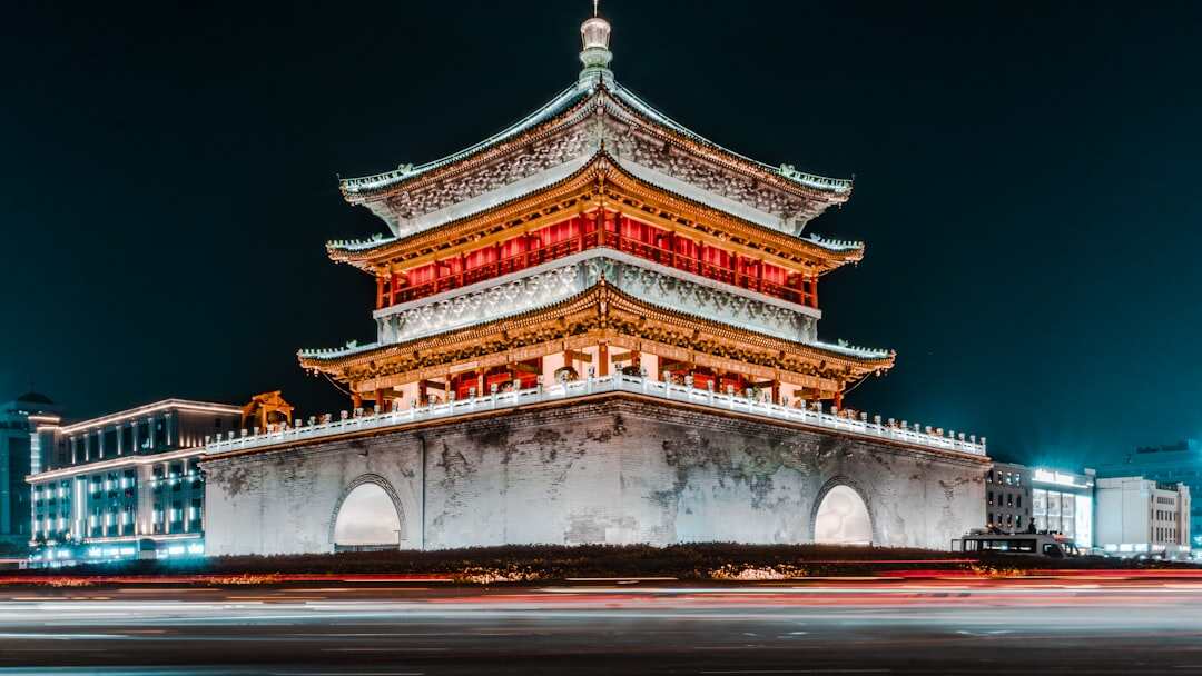 鐘鼓樓夜色, 西安