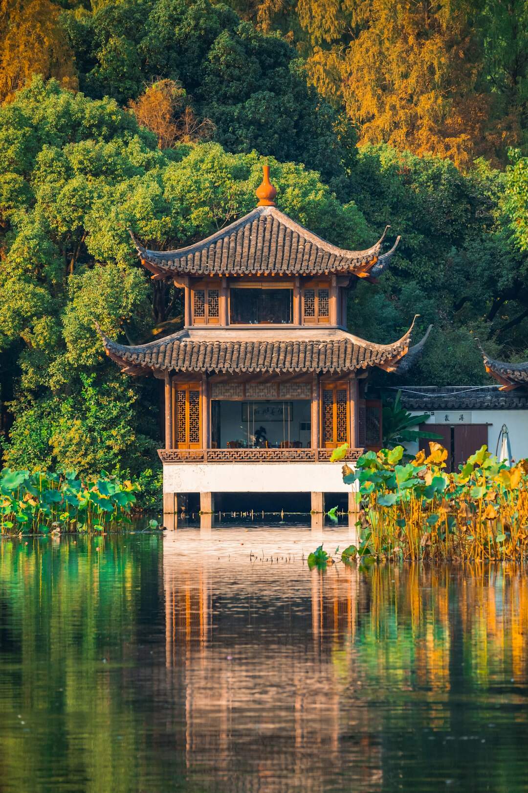 杭州的兩天, 杭州