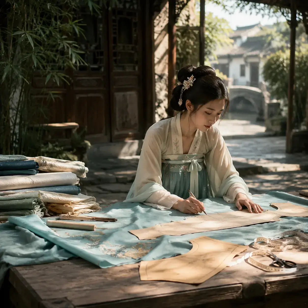 hanfu sewing pattern