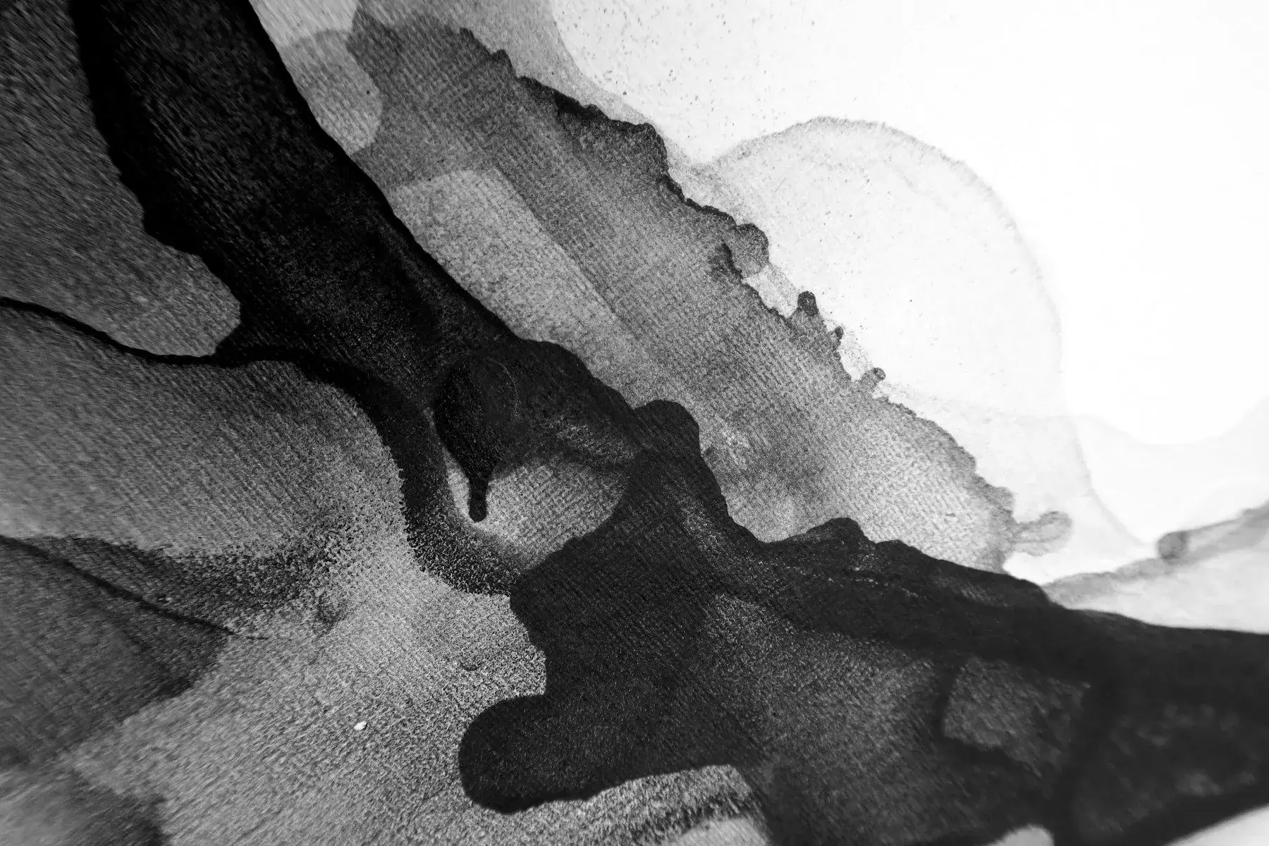An ink wash gradient