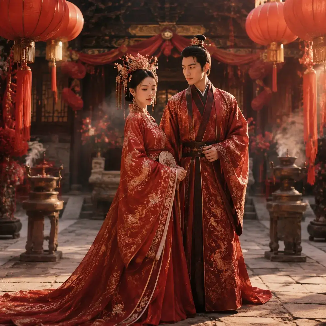 wedding hanfu
