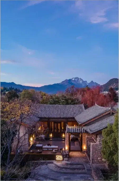 InterContinental Lijiang, Naxi-Architektur